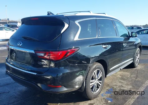 2019 Infiniti Qx60 Luxe z USA, uszkodzony, nr VIN 5N1DL0MM3KC570187